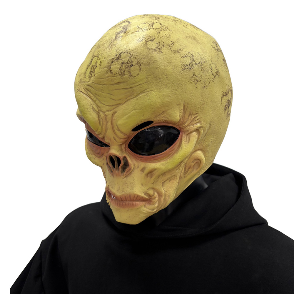 Latex Alien Mask Realistic - Реалистичная маска инопланетянина с черепом, латексная