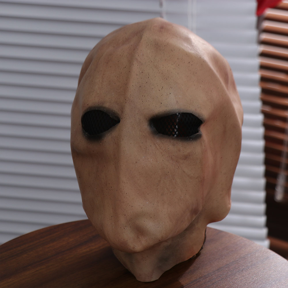 Latex Alien Mask Realistic - Маска Слэндермена без лица для Хэллоуина,