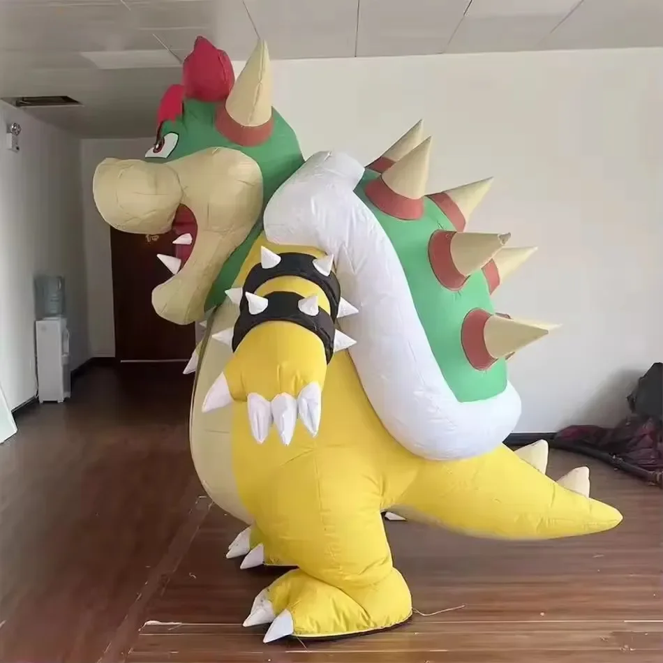 Inflatable Dinosaur Costume Adult - Надувной костюм-маскот Драконьей Черепахи 2М, аниме-динозавр,