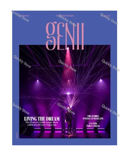 Magic Tricks - Магические трюки Genii October 2025 (мгновенная