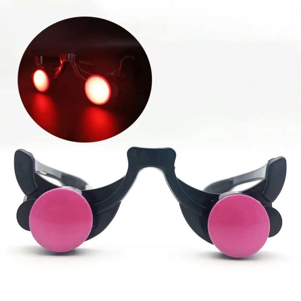 E9 Хэллоуинские очки с красным – обзор и цена Glow In The Dark Party Glasses