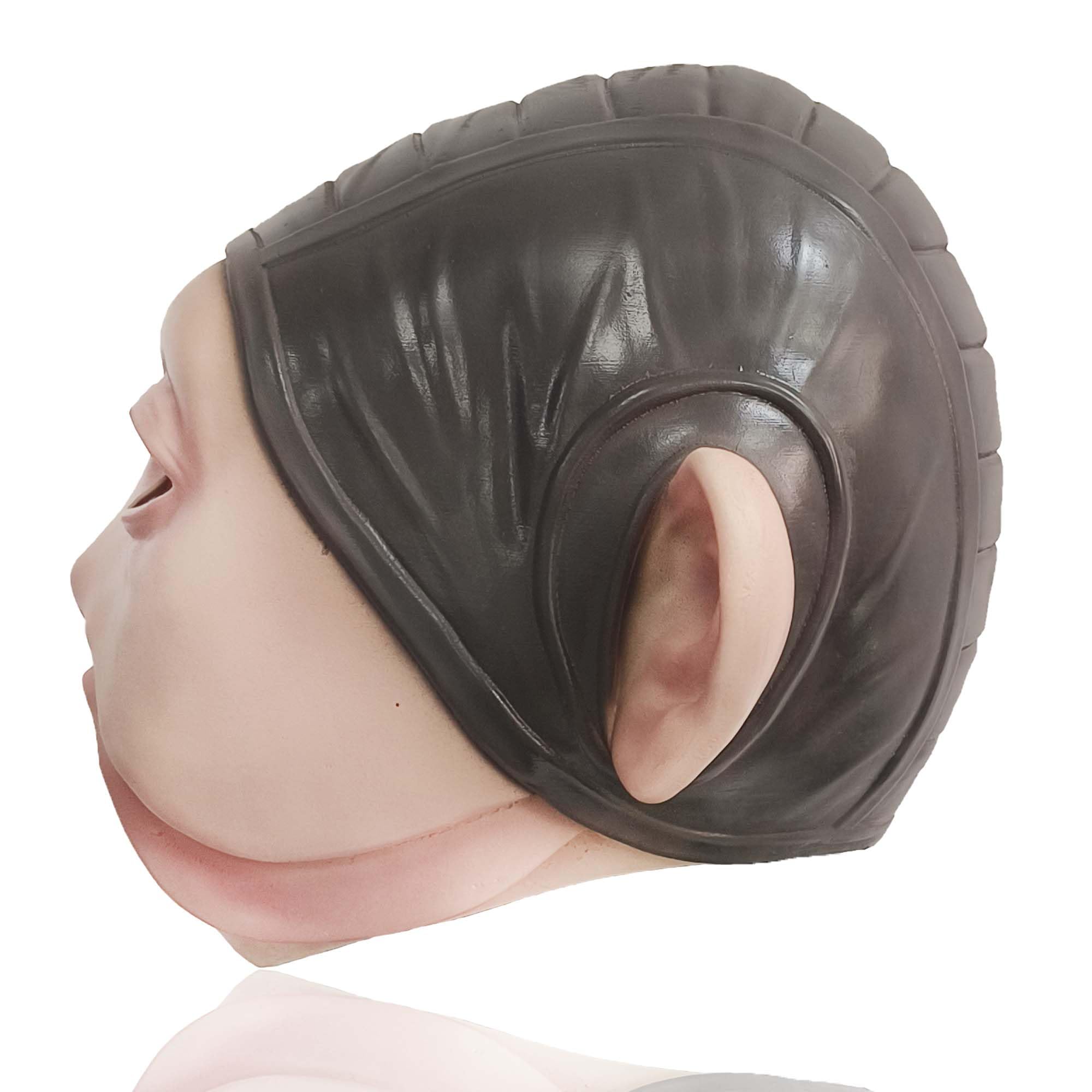 Нарядная латексная маска для Х – обзор и цена Latex Alien Mask Realistic