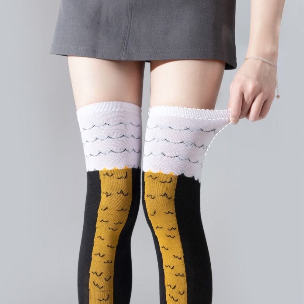Носки хлопковые высокие компре – обзор и цена Funny Chicken Leg Socks
