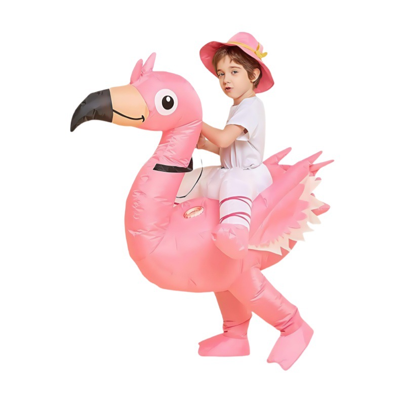 Розовый надувной костюм фламин – обзор и цена Costumes