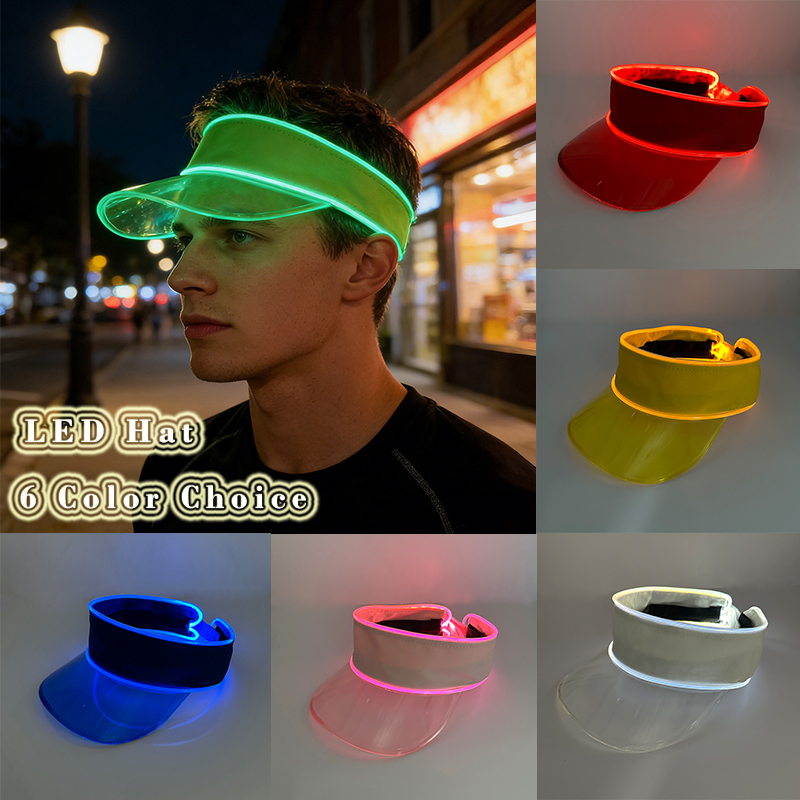 Светящаяся летняя кепка-солнце – обзор и цена Glow In The Dark Party Glasses