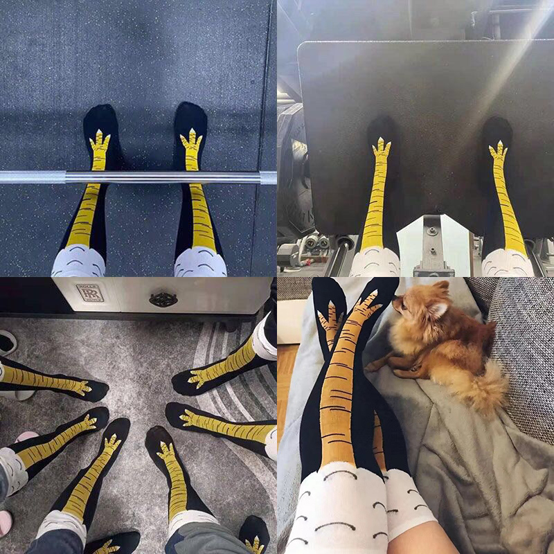 Женские носки в виде куриных л – обзор и цена Funny Chicken Leg Socks