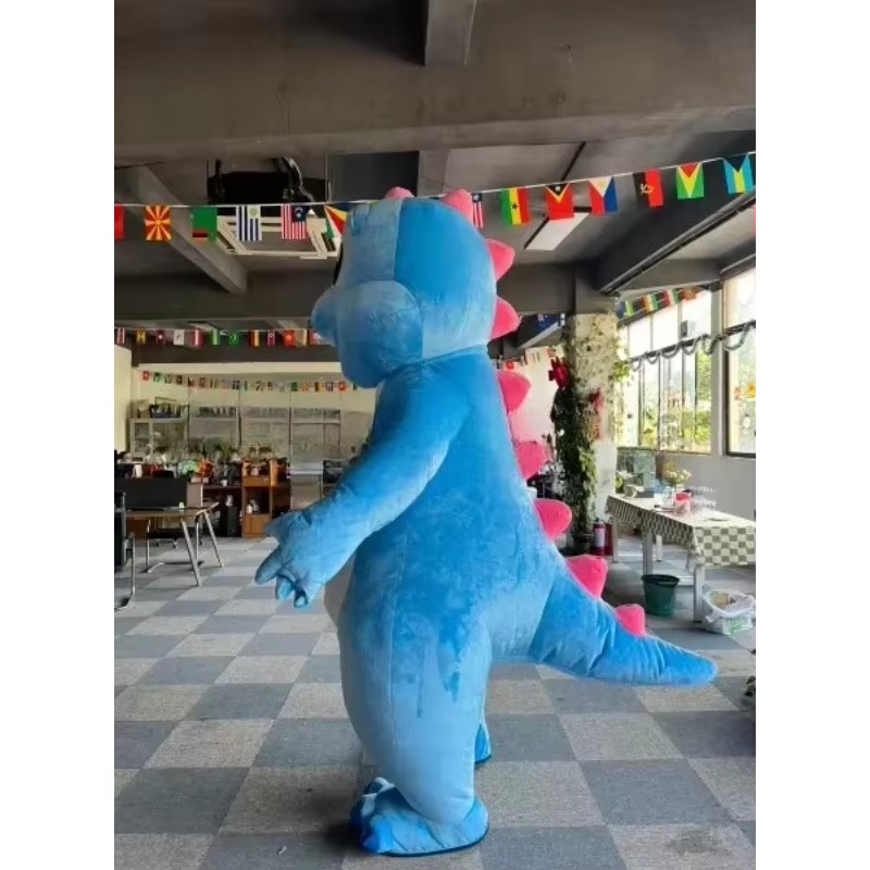 Надувной костюм синего дракона – обзор и цена Inflatable Dinosaur Costume Adult