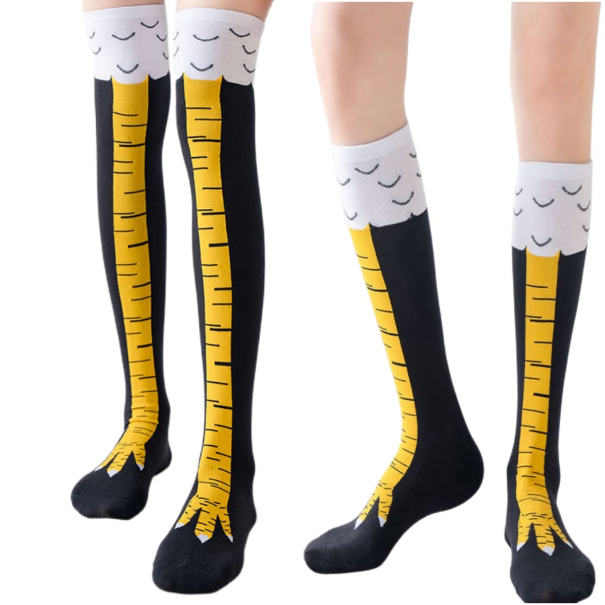 1/2/5 пар женских гольфов до к – обзор и цена Funny Chicken Leg Socks