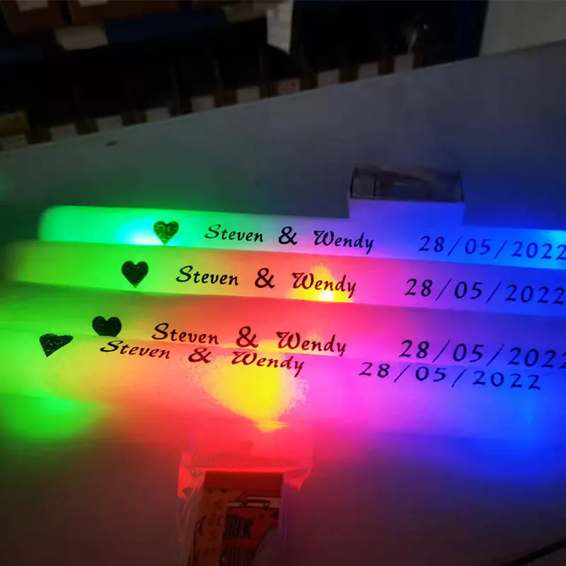 Персонализированные светящиеся – обзор и цена Flashing Led Foam Sticks Party